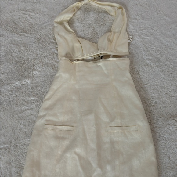 Jacquemus La Robe Limao Cutout Halter Neck Minidress - Picture 13 of 14